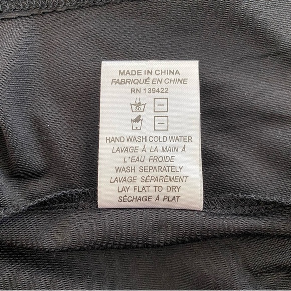 NWT Tobi Asymmetrical Neck Cut Out Long Sleeve Bodycon Maxi Dress Black Small - Picture 13 of 14